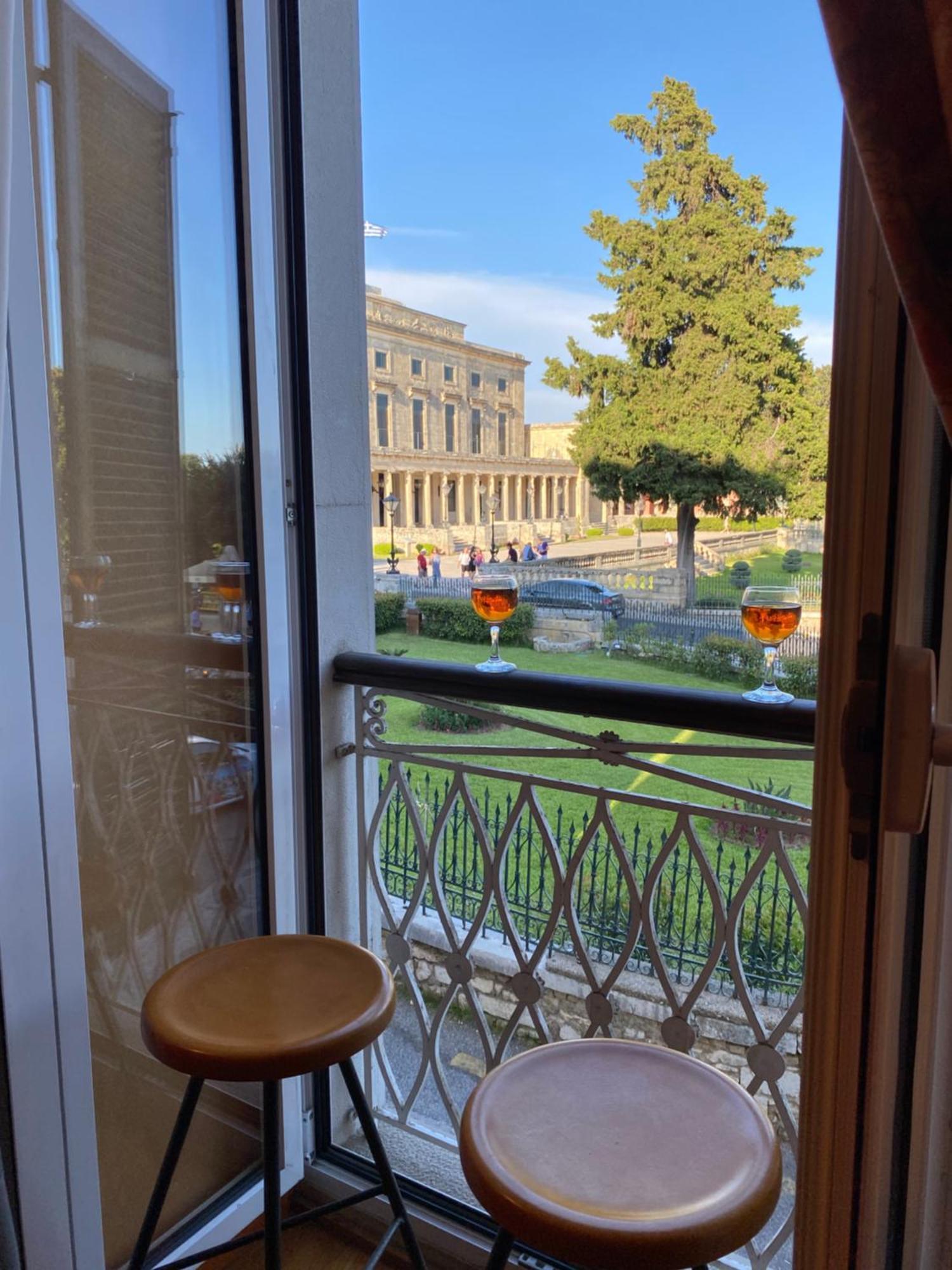 Palazzo Luxury Suite - View To Liston Square & Old Fortress Of Corfu Old Town Exterior photo