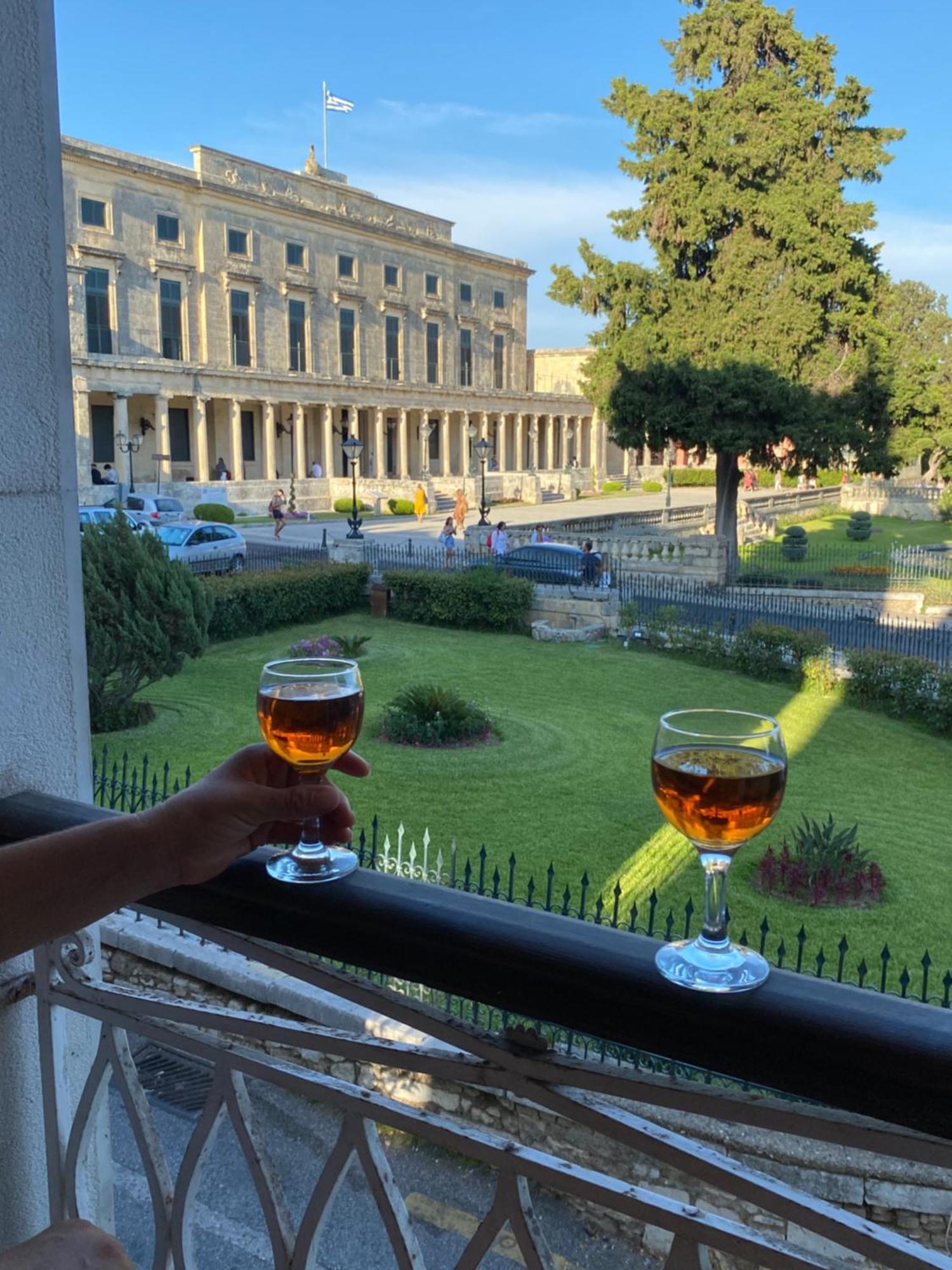 Palazzo Luxury Suite - View To Liston Square & Old Fortress Of Corfu Old Town Exterior photo